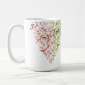 Borstbloem-bruiloft Koffiemok (Links)