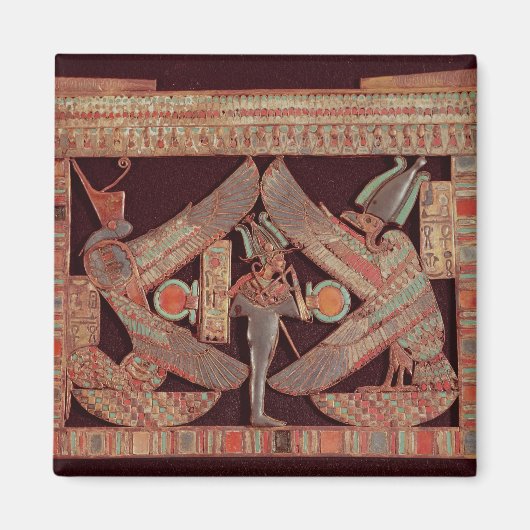 Borstbord met de afbeelding van Osiris, god van Magneet (Voorkant)