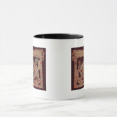 Borstbord met de afbeelding van Osiris, god van Mok (Midden)