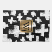 Borstel Abstract Patroon Theedoek (Horizontaal)