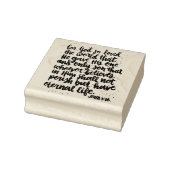 Borstel belettering Pasen Zondag Bijbel Verse Rubberstempel (Stempel)