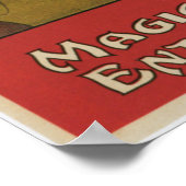 Borstel ~ De grote Magische  Magische Wet Poster (Hoek)