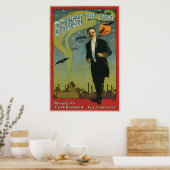 Borstel ~ De grote Magische  Magische Wet Poster (Keuken)