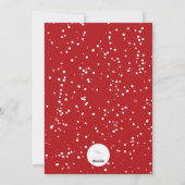 Borstel Joy Calligraphy Star White 6 Photo Collage Feestdagenkaart (Achterkant)