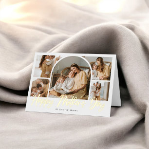 Borstel kalligrafie 10 Arch Foto Moederdag Folie Wenskaart