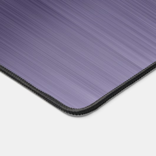 Borstel Metallic Paarse Bureaumat (Hoek)