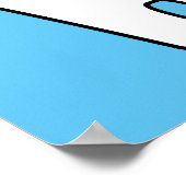 Borstel uw Tandkleurige Tooth Dentist Kantoor van  Poster (Hoek)