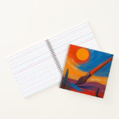 Borstel van dromen notitieboek (Binnen)