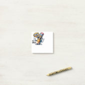 Borstel We Back Post-it® Notes (Op bureau)