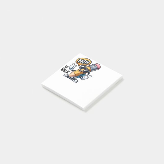 Borstel We Back Post-it® Notes (Schuin)