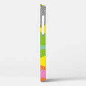 Borstel Zigzags: Hand getrokken patroon Case-Mate iPhone Case (Achterkant / Links)