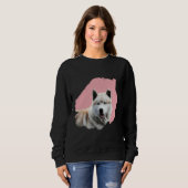 Borstelhond Husky Trui (Voorkant volledig)