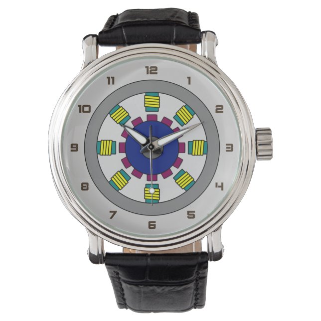 Borstelloze motor horloge (Voorkant)