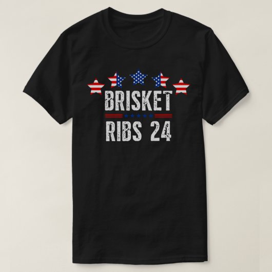 Borstelribben 2024 t-shirt (Design voorkant)