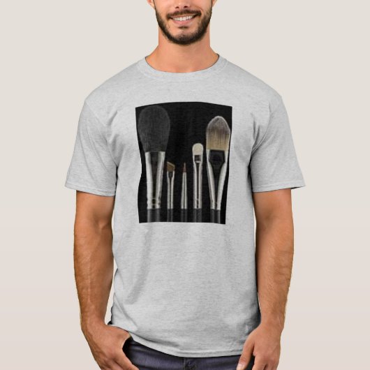borstels, MAKEUP ARTIST T-shirt (Voorkant)