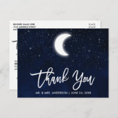 Borstelschrift Hemelse Trouw Dank Je Briefkaart (Voorkant / Achterkant)