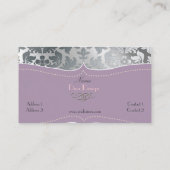 borstelstalen barokdemper visitekaartje (Achterkant)