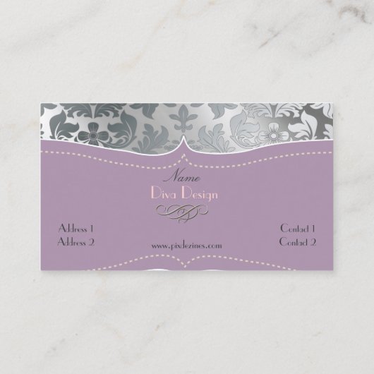 borstelstalen barokdemper visitekaartje (Achterkant)