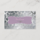 borstelstalen barokdemper visitekaartje (Voorkant)