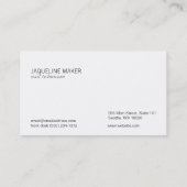 Borsteltextuur (guave) visitekaartje (Achterkant)