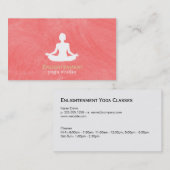 Borsteltextuur (guave) visitekaartje (Voorkant / Achterkant)