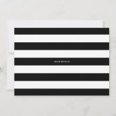 Borsteltypografie Foto De datumaankondiging opslaa Kaart (Achterkant)