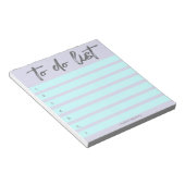 Borsteltypografie Pastels | Takenlijst Notitieblok (Schuin)