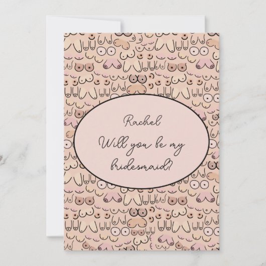 borsten kaart (Voorkant)