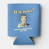 Borsten: oogcontact vermijden blikjeskoeler (Voorkant)