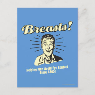 Borsten: oogcontact vermijden briefkaart