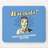 Borsten: oogcontact vermijden muismat (Voorkant)