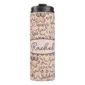 borsten thermosbeker (Voorkant)