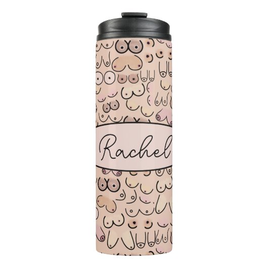 borsten thermosbeker (Voorkant)