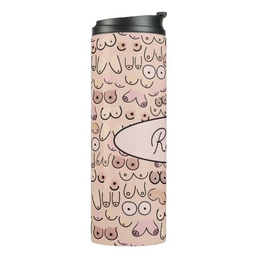 borsten thermosbeker (Gedraaid links)