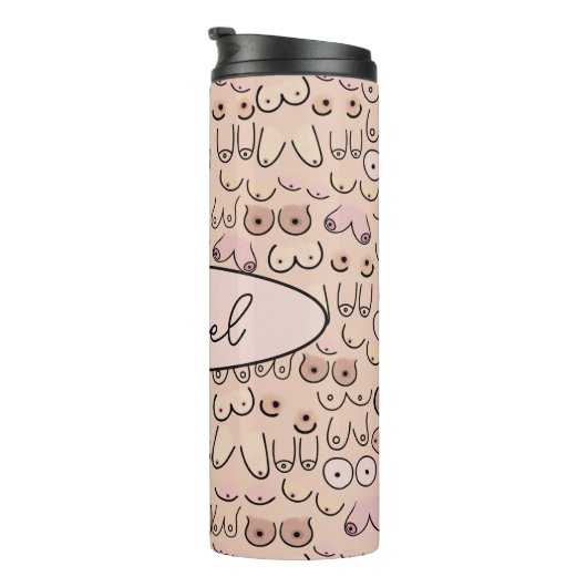 borsten thermosbeker (Geroteerd rechts)