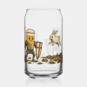 borstgevecht blikvorm glas (Voorkant)