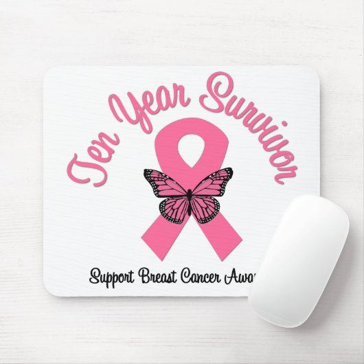 Borstkanker 10 jaar overleving muismat (Met muis)