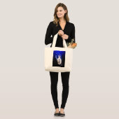 Borstkanker 2013 grote tote bag (Voorkant (model))