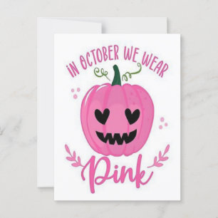 Borstkanker 2025–Inspirerende Roze Lint Campagne Briefkaart