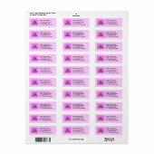 Borstkanker 5 jaar overleving etiket (Full Sheet)