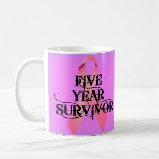 Borstkanker 5 jaar overleving koffiemok (Links)