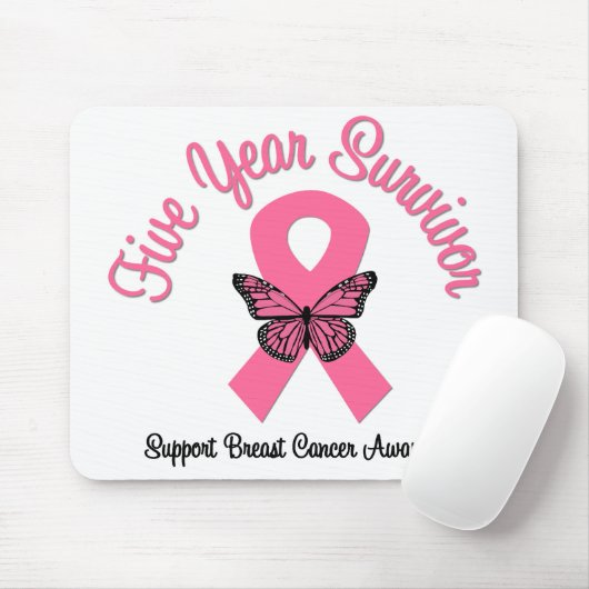 Borstkanker 5 jaar overleving muismat (Met muis)