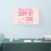 borstkanker aangepaste gepersonaliseerde naam Bann Spandoek (Beurs)