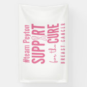 borstkanker aangepaste ondersteuning genezing Bann Spandoek (Verticaal)