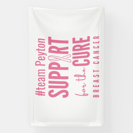 borstkanker aangepaste ondersteuning genezing Bann Spandoek (Verticaal)