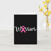 Borstkanker Aankomst Borstkanker Bewustmakingsroze Kaart (Gele Bloem)