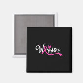 Borstkanker Aankomst Borstkanker Bewustmakingsroze Magneet (Voorkant / Achterkant)
