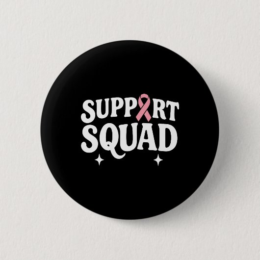 Borstkanker Aankomst ondersteuningsplein borstkank Ronde Button 5,7 Cm (Voorkant)