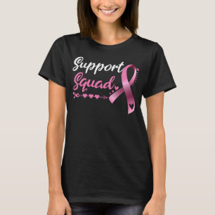 Borstkanker Aankomst ondersteuningsplein borstkank T-shirt