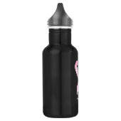 Borstkanker (aanpasbaar) waterfles  (Links)